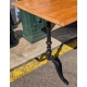 Table de bistro piétement en fonte
