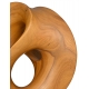 Sculpture en bois monogrammée HM 93