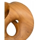 Sculpture en bois monogrammée HM 93