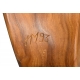 Sculpture en bois monogrammée HM 93