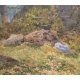 Aquarelle "Junfrau" signée L. STEINER