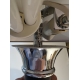 Lampe Dakapo en métal chromé et noirci