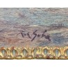 Tableau \"L\'Ewer à l\'aube\" signé Rud. GUBA