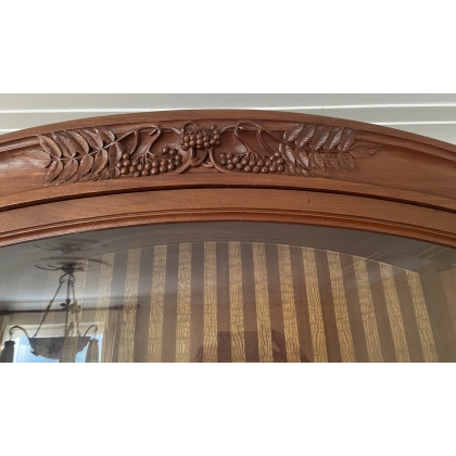 Salle à manger Art Nouveau en acajou