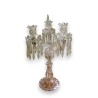  Chandelier, 3 bougeoirs, en verre moulé sur  Moinat SA  - Antiquités décoration