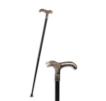 Canne en aluminium "Tête d'aigle"