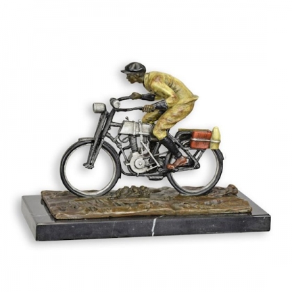 Bronze \"Vélo à moteur\"