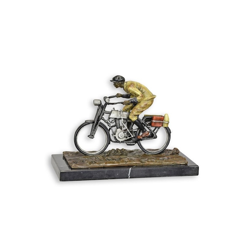Bronze "Vélo à moteur"