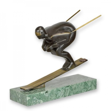 Bronze \"Skieur\"