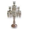 Candlestick, 4 candle holders, glass, by  Moinat SA  - Antiques and home décor