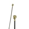 ‘Horse’s Head’ aluminium walking stick