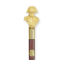 Canne avec pommeau Napoléon en résine
