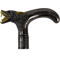 Canne en aluminium "Tête de loup"