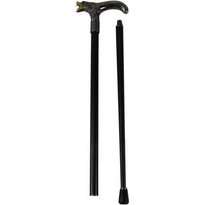 Canne en aluminium "Tête de loup"