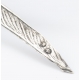 Paire de Faisans dorés en argent 915