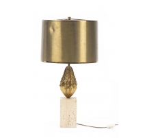 Lampe Cabosse en bronze par Maison Charles
