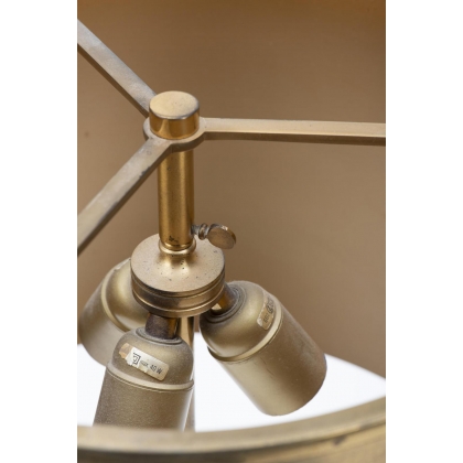 Lampe Cabosse en bronze par Maison Charles