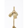 Lampe Euphorbe en bronze par Maison Charles