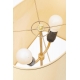 Lampe Au Nautile en bronze par Maison Charles