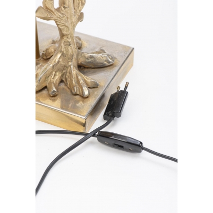Lampe Au Nautile en bronze par Maison Charles
