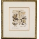 Lithographie "Marmotte" signée COSANDEY