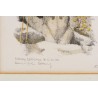 Lithograph entitled ‘Marmotte’, signed COSANDEY