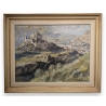 Tableau "Sion" signé P. Rt. PERRIN