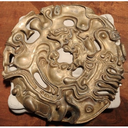 Bronze "Soleil Vivant" signé MORO VII