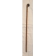 Canne pommeau tête de singe en bois sculpté
