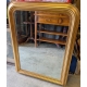 Miroir style Louis-Philippe doré