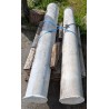 Paire de colonnes en marbre de Carrare