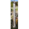 Suite de 4 colonnes en marbre de Carrare
