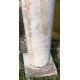 Suite de 4 colonnes en marbre de Carrare