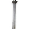 Suite de 4 colonnes en marbre de Carrare