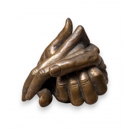 Bronze \"Mains\" signés FINOTTI