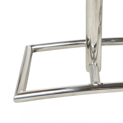 Riviera console in rubberwood and stainless steel