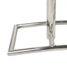 Riviera console in rubberwood and stainless steel