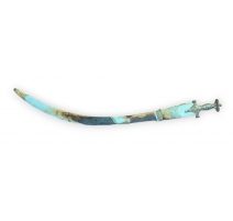 Sabre Talwar lame damasquinée