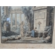 Gravure "Fontaine" par LE BARBIER
