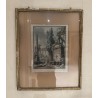 Engraving entitled ‘Fontaine’ by LE BARBIER