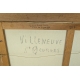 Tableau "Villeneuve St. Georges" signé BOUQUET 63