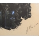 Gravure "Chien" par RIVET