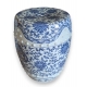 Tabouret chinois en porcelaine bleu-blanc