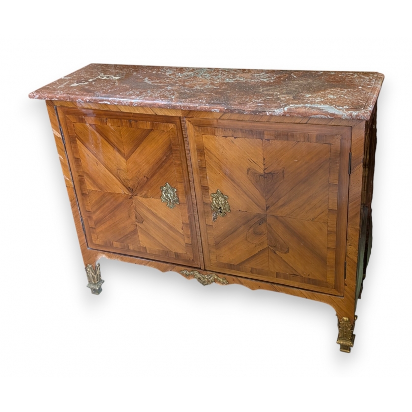 Buffet deux portes en bois de rose