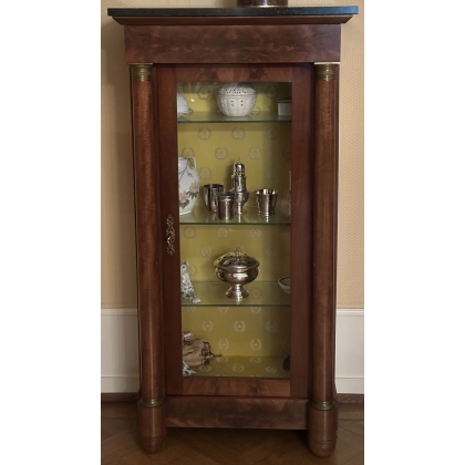 Paire de vitrines Empire