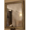 Miroir rectangulaire doté et gris