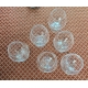 Suite de 6 verres à Cognac