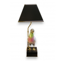 Lampe "Pigeon" en porcelaine par MANGANI