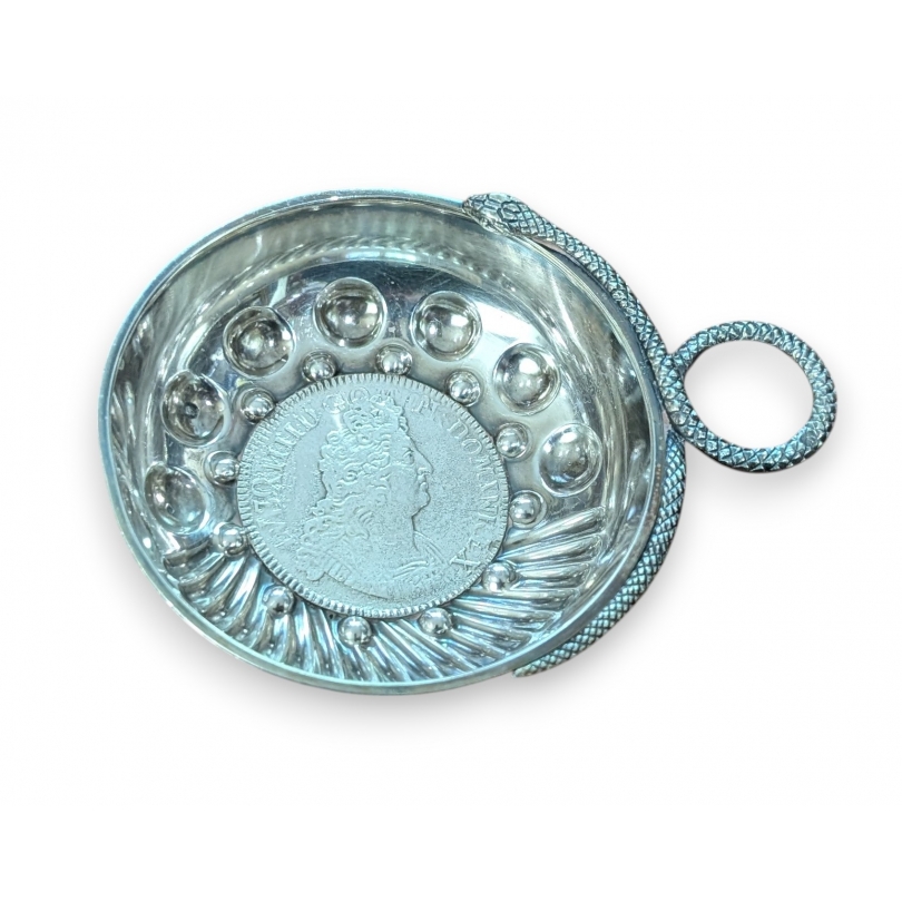 Tastevin en argent, pièce 1703