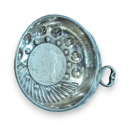 Tastevin en argent, pièce 1726